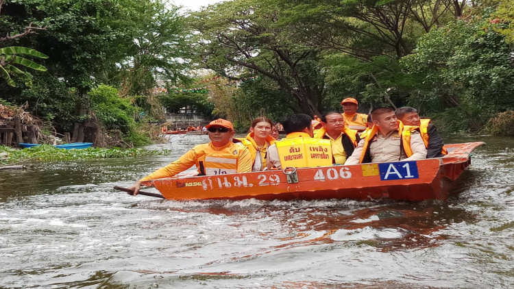 'ธรรมนัส' ลงพื้นที่ลำตะคอง ดันเป็นต้นแบบบริหารจัดการน้ำ