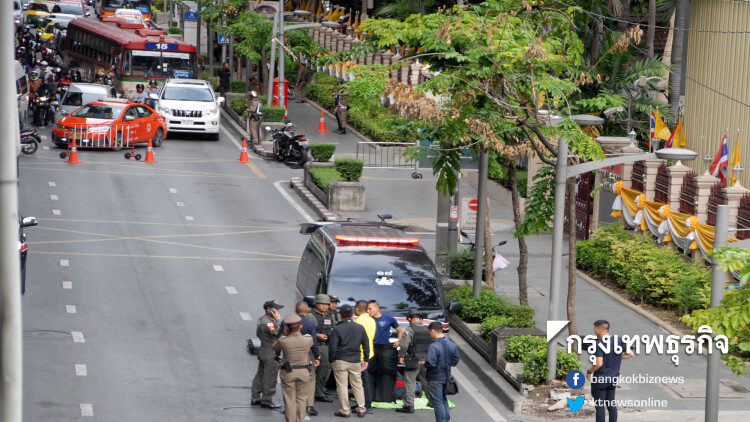 เร่งตามตัวชายตามภาพวงจรปิด สร้างสถานการณ์ วางวัตถุต้องสงสัยหน้าสตช.