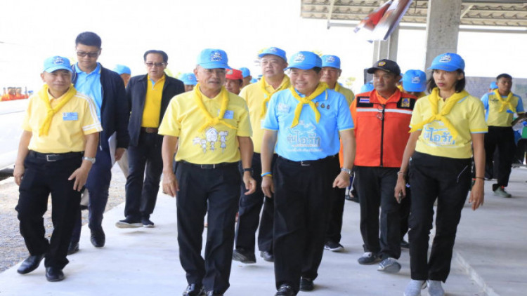 'นิพนธ์' ร่วมติดตาม 'พล.อ.เฉลิมชัย' สำรวจพื้นที่ความเสียหายป่าพรุเสม็ด