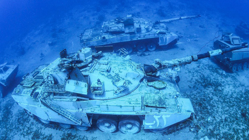 พิพิธภัณฑ์ทหารใต้น้ำแห่งแรกของ ‘จอร์แดน’