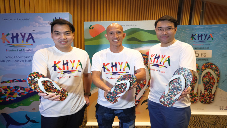 นันยางลุยโปรเจค‘รองเท้าKHYA' ผนึก‘ทะเลจร’ปลุกลดขยะทะเล