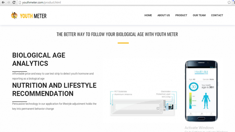 'ยูธ มิเตอร์' หยดปัสสาวะบอกอายุชีวภาพ