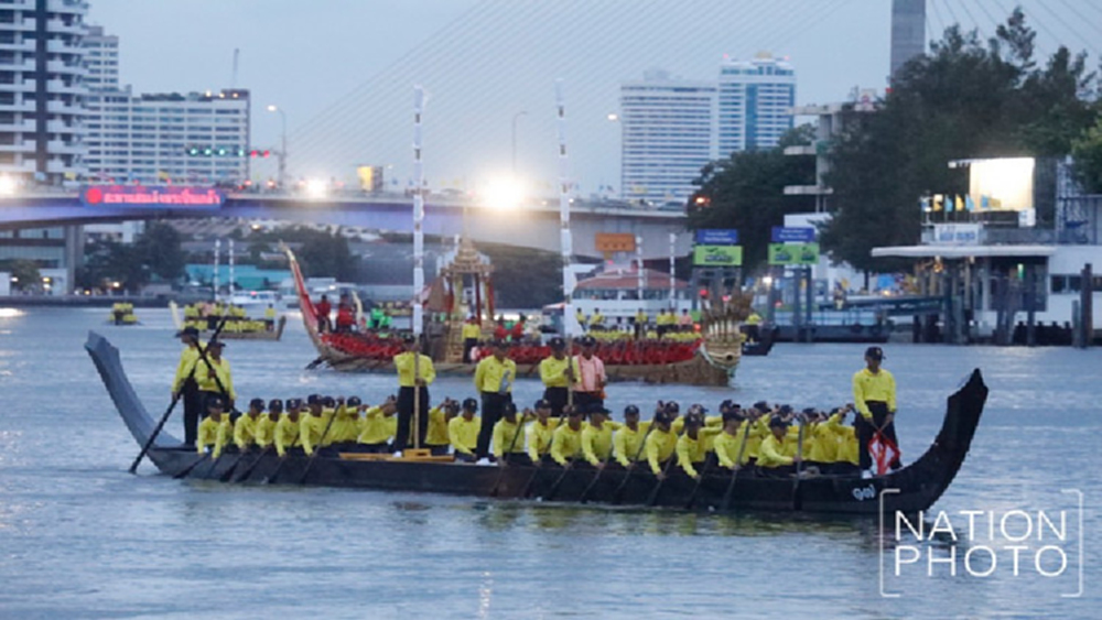 ซ้อมย่อยขบวนเรือพระราชพิธีครั้งที่ 2