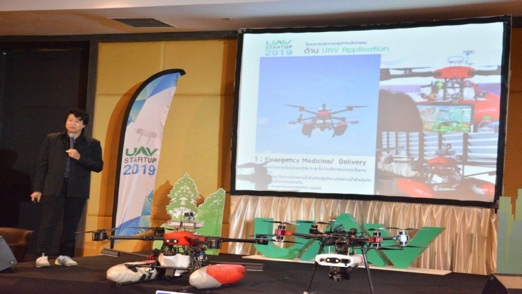 โดรนช่วยเหลือทางน้ำ เปิดตลาดใหม่ลุยการแพทย์ฉุกเฉิน/กู้ภัย