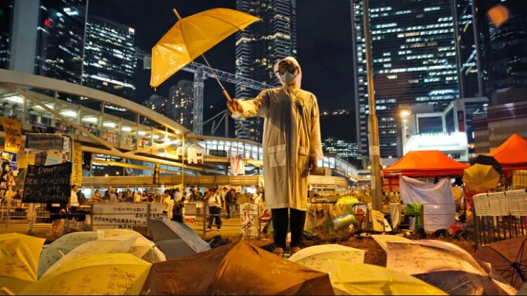 'ม็อบฮ่องกง‘ นัดชุมนุม ’ปฏิวัติร่ม' ครบรอบ 5 ปี