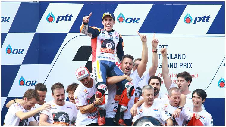 'มาร์เกซ' เปิดใจหลังคว้าแชมป์โมโตจีพีสมัยที่ 6