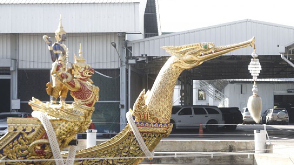 พิธีแต่งเครื่องทรงขบวนเรือพระราชพิธี เนื่องในพระราชพิธีบรมราชาภิเษก