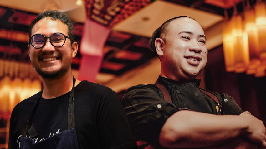 เมื่อสองเชฟหนุ่มประมือท้าดวลกันในงาน ไวน์ดินเนอร์ Alois Lageder