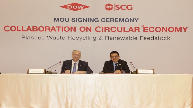 เกาะติดเศรษฐกิจหมุนเวียน ดาว ร่วมขับเคลื่อนโรดแมพ เปลี่ยนขยะพลาสติกเป็นทรัพยากร