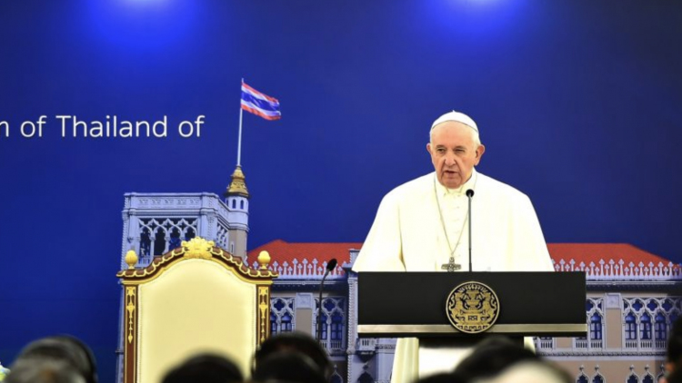 'สมเด็จพระสันตะปาปา' ประทานพรชาวไทย ให้มีสันติสุข