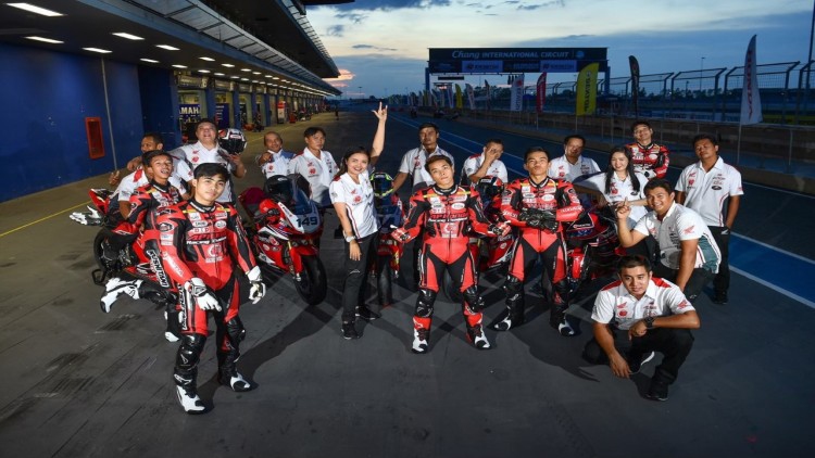 เอ.พี.ฮอนด้า พร้อมล่าแชมป์เอเชีย โร้ด เรซซิ่ง โฮมเรซ