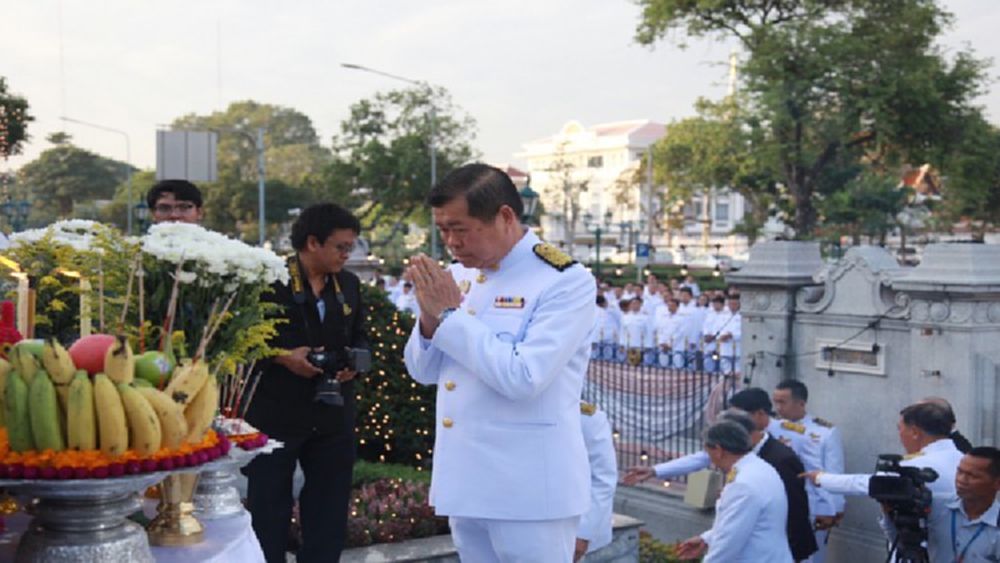 'นิพนธ์' ร่วมวางพวงมาลาถวายสักการะพระอนุสาวรีย์สมเด็จฯ กรมพระยาดำรงราชานุภาพ