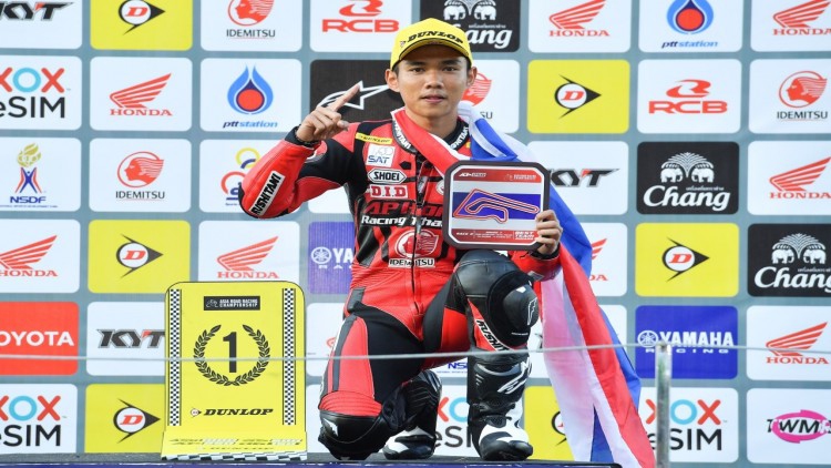 'ปิยะวัฒน์'แซงคว้าแชมป์เอเชียโร้ดฯสนามโฮมเรซ