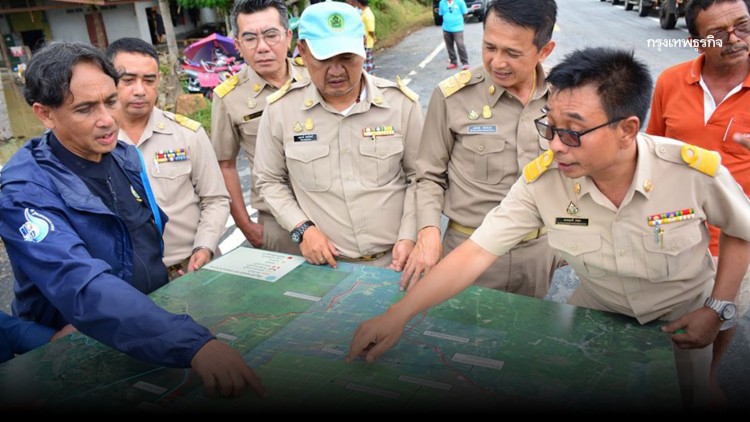 กรมชลประทาน ตั้งเครื่องสูบน้ำ เร่งระบายน้ำท่วมขัง