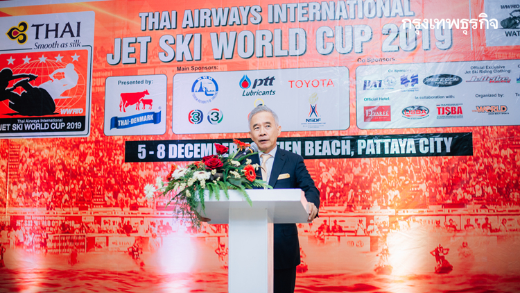 ชี้ไทยจัดแข่งเจ็ตสกีนานาชาติ ดีที่สุดของโลก ดันพัทยาเด่นกีฬา