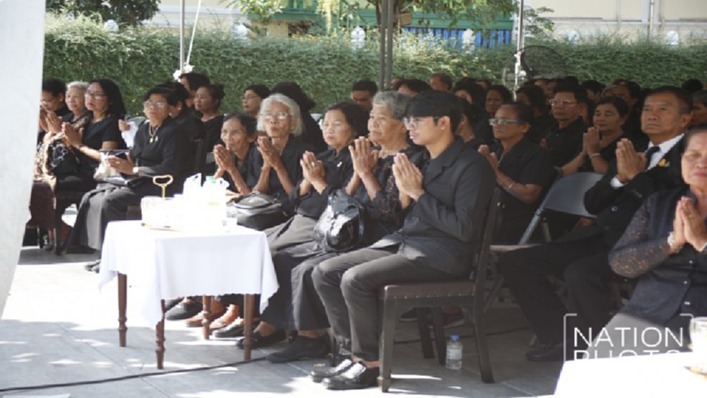 ปชช.เข้าร่วมพิธีพระราชทานเพลิงศพ 'พล.อ.เปรม'