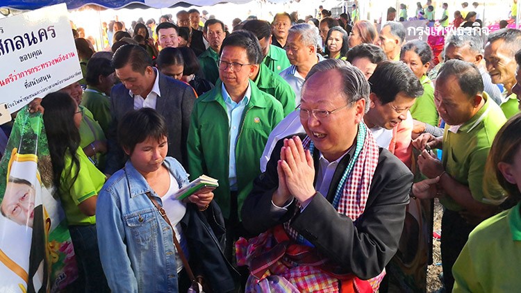 สนธิรัตน์ลงพื้นที่ภาคอีสาน โชว์ดันแผนโรงไฟฟ้าชุมชน