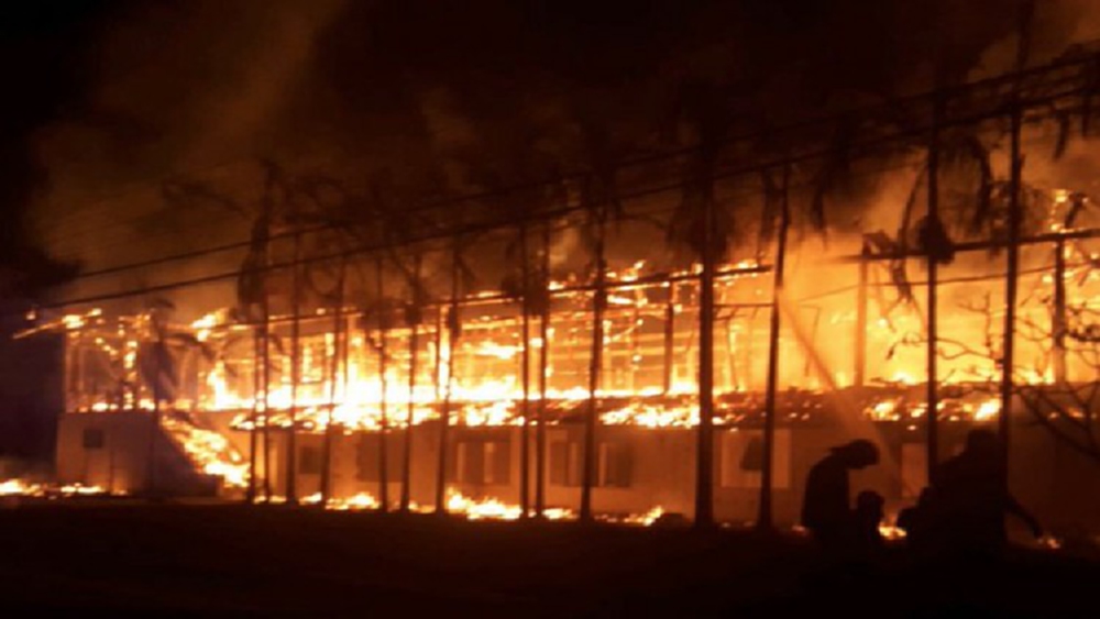 ด่วน! ไฟไหม้ในกรมทหารราบที่ 11 รักษาพระองค์ เขตบางเขน