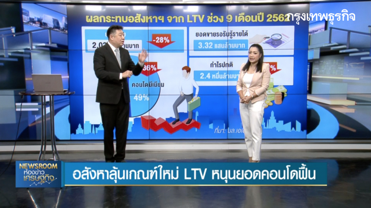 อสังหาฯ ลุ้นเกณฑ์ใหม่ LTV หนุนยอดคอนโดฟื้น : STOCK GOSSIP | 8 ม.ค. 63