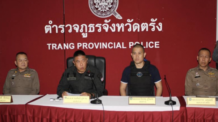 กองปราบ บุกรวบแก๊งยิงถล่มเสี่ยเจ้าของอู่รถเมืองตรัง