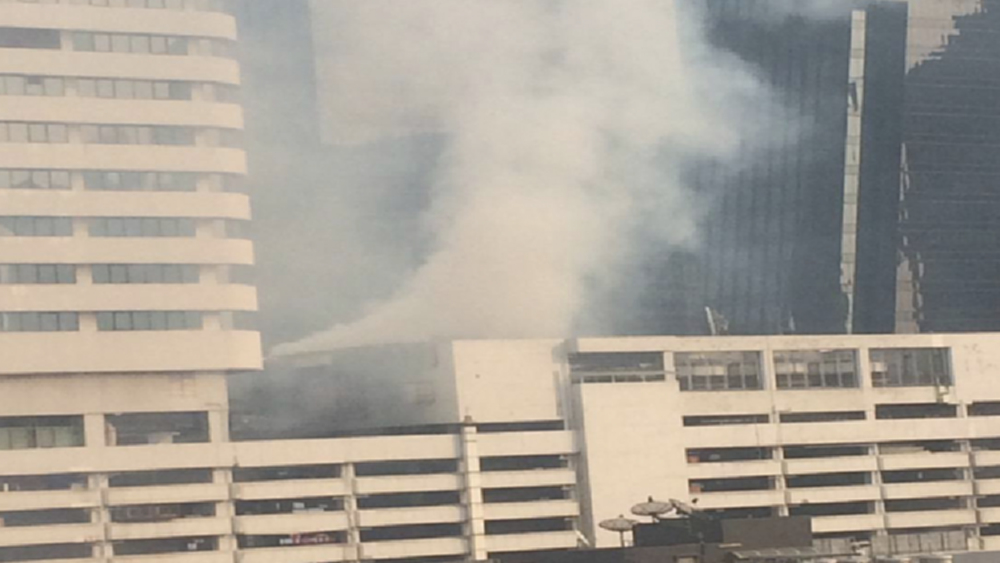 ด่วน เกิดเหตุเพลิงไหม้ภายในห้างฯฟอร์จูน 