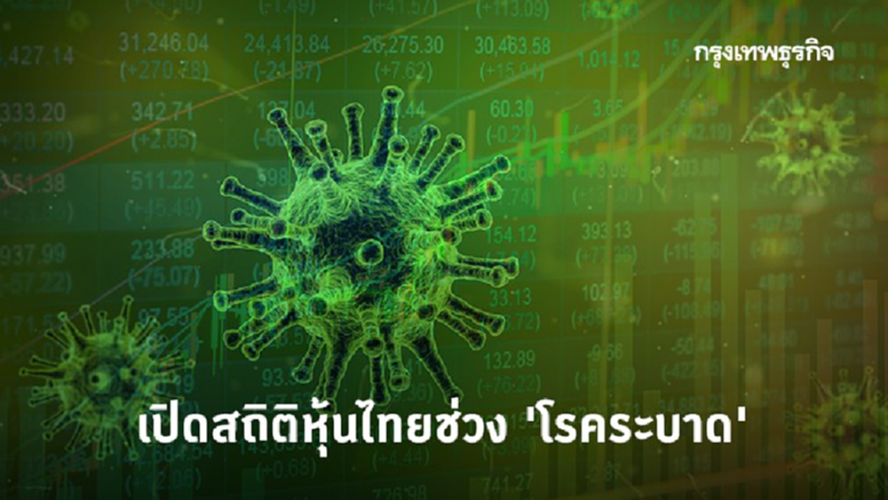  เปิดสถิติหุ้นไทยช่วง ‘โรคระบาด’ พบดัชนีพุ่งแรง หลังปัญหาจบ