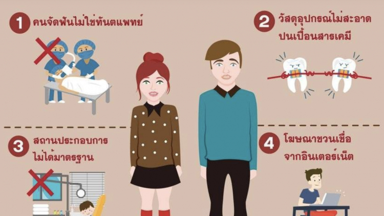 เตือนจัดฟันแฟชั่น เสี่ยงติดเชื้อ อันตรายถึงชีวิต