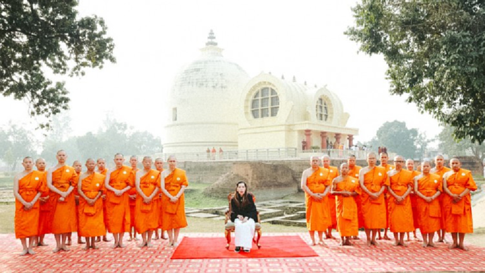 กรมพระศรีสวางควัฒนฯ เสด็จเป็นองค์ประธานพิธีลาสิกขา ณ เมืองกุสินารา