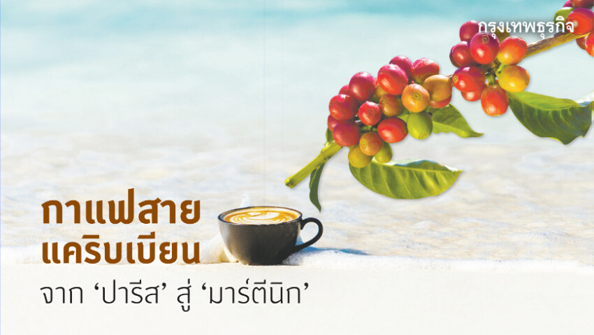 กาแฟสายแคริบเบียน จาก ‘ปารีส’ สู่ ‘มาร์ตีนิก’