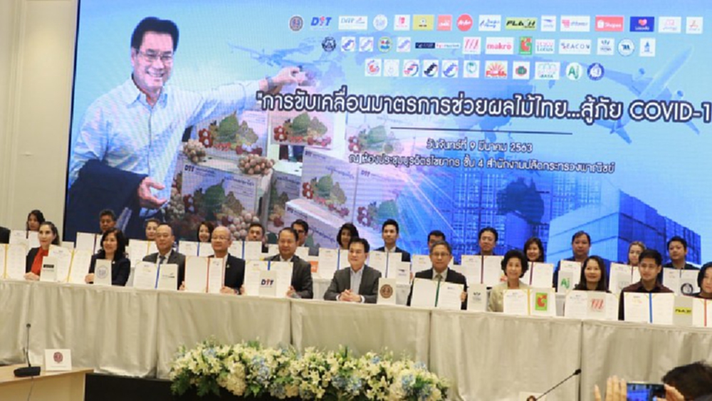 พาณิชย์จับมือภาครัฐ-เอกชน รับมือผลิตผลไม้ออกสู่ตลาดปีนี้