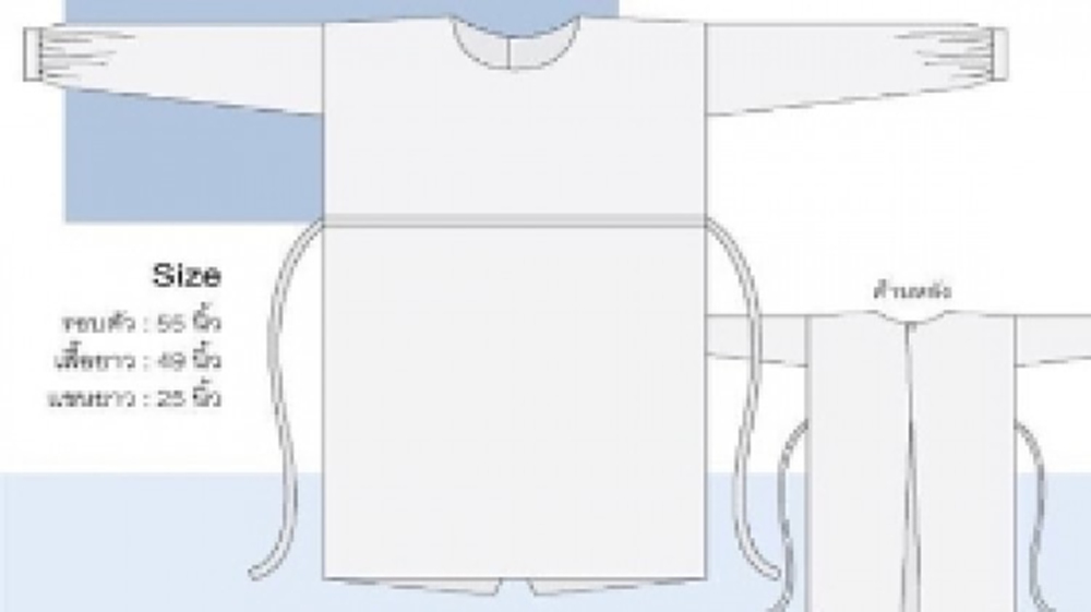 'พาไท' พลิกวิกฤติสู่การพัฒนา ‘เสื้อคลุมกันติดเชื้อ’