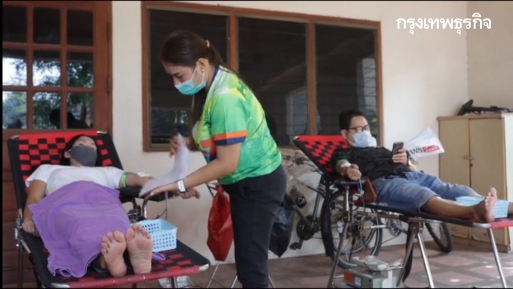 จัดกองทัพมด ออกรับบริจาคโลหิตเดลิเวอรี แก้วิกฤติขาดเลือด