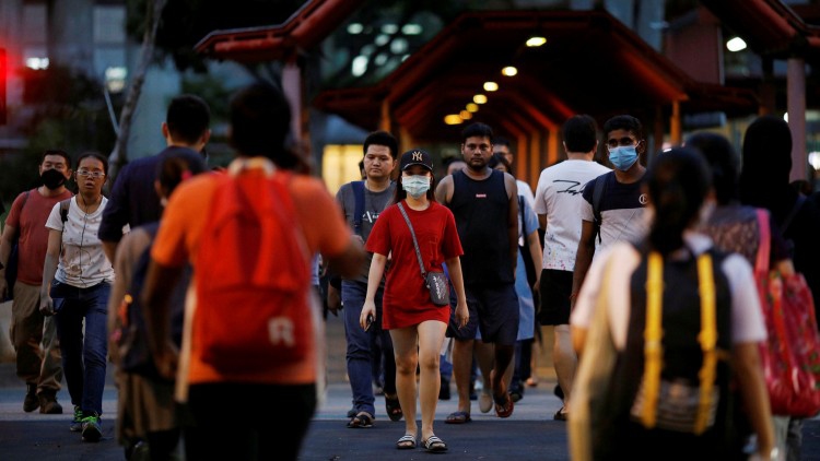 'สิงคโปร์' ทุบสถิติพบผู้ติดเชื้อโควิดรายใหม่ รวดเดียว 942 ราย