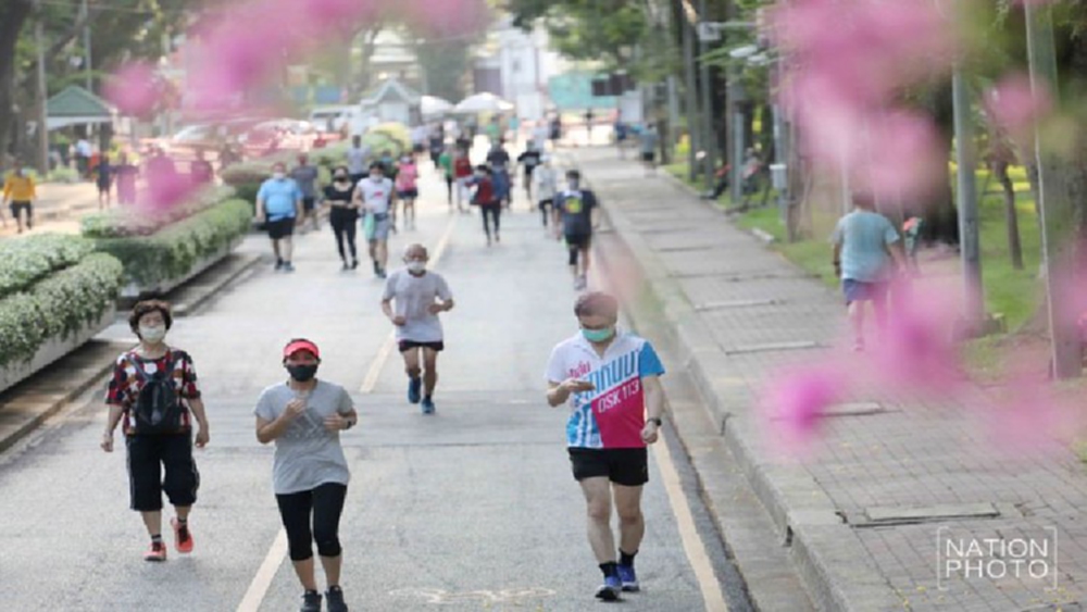 กรมอนามัย แนะไม่ควรสวมหน้ากากขณะวิ่งออกกำลังกาย