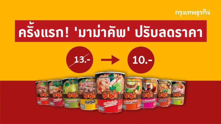 ครั้งแรก! 'มาม่า' ลดราคา 'มาม่าคัพ' ช่วยคนไทยฝ่าวิกฤติโควิด