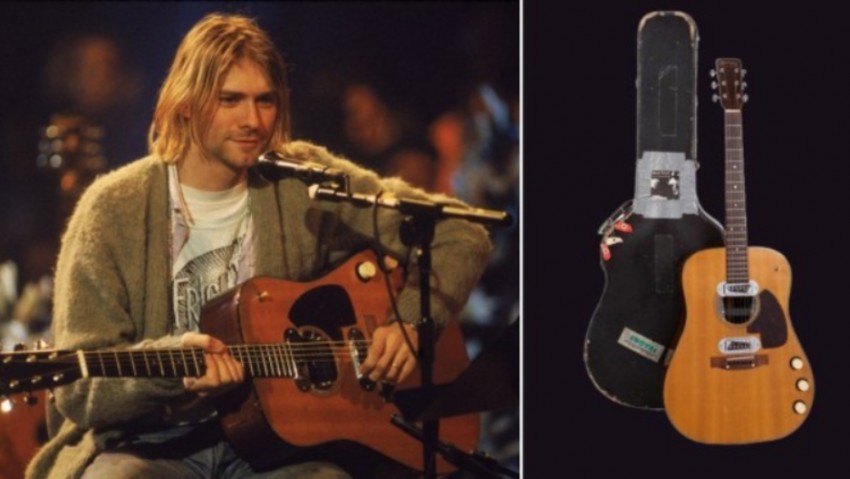 ตั้งราคาประมูลกีตาร์ ‘เคิร์ท โคเบน’ เบาะ ๆ 32 ล้านบาท