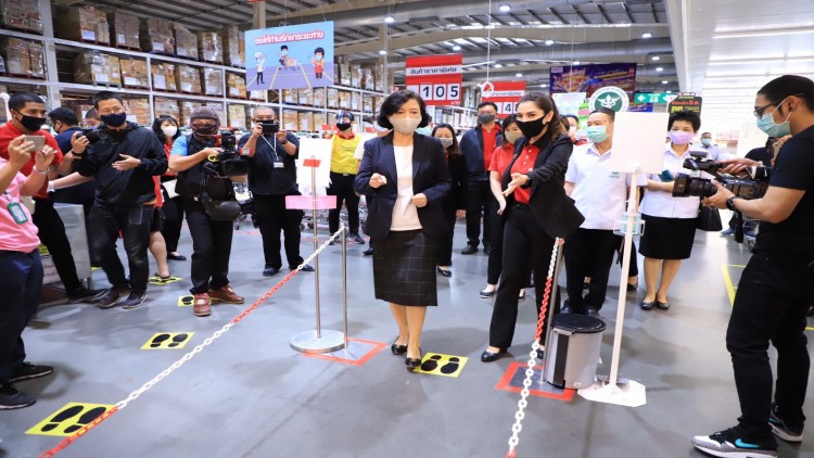 กรมอนามัยคลอด 3 ข้อปฏิบัติซูเปอร์มาเก็ต-ค้าส่งขนาดย่อม รับผ่อนปรนระยะ 2 