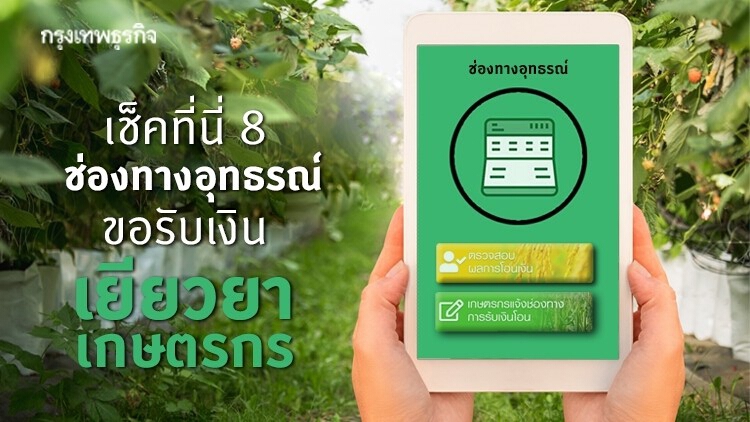 เช็คที่นี่ 8 หน่วยงานรับ 'อุทธรณ์เยียวยาเกษตรกร' ถ้ายังไม่ได้ 5000 ต้องรีบเลย