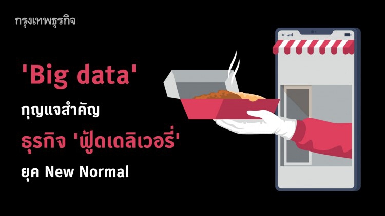 'อาหารเดลิเวอรี่' ทำไมต้องใส่ใจ Big data