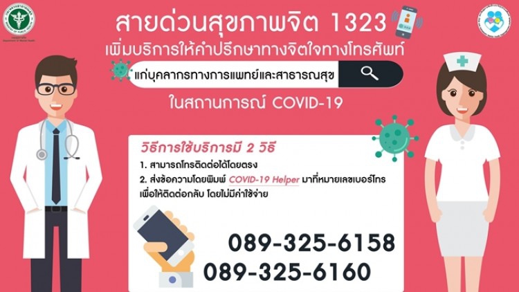 ฝากประชาชนประเมินสุขภาพจิตผ่านแอพฯช่วงโควิด-19