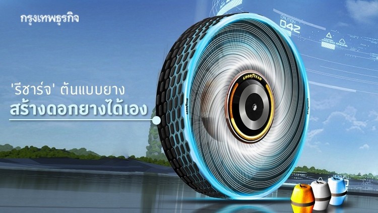 ‘รีชาร์จ’ ต้นแบบยาง สร้างดอกยางได้เอง