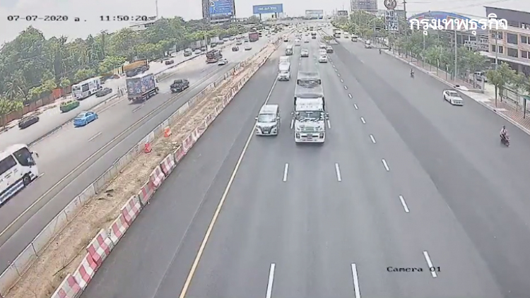 เช็คจราจรทั่วประเทศ ช่วงเที่ยงนี้ สำหรับคนกำลังเดินทางเข้ากรุง