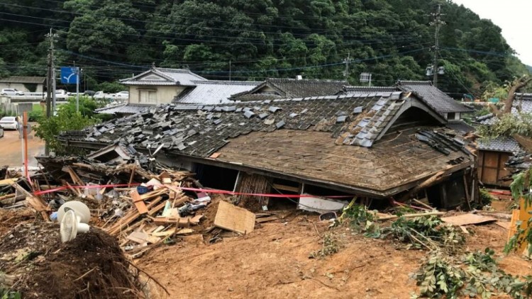 น้ำท่วม ‘เกาะคิวชู’ คร่าชีวิตอย่างน้อย 50 ราย