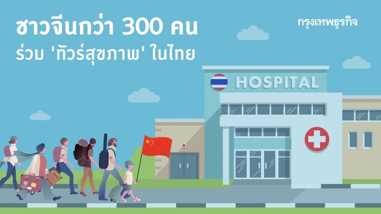 จับตา! ชาวจีนกว่า 300 คนพร้อมจ่ายครึ่งล้าน ร่วม ‘ทัวร์สุขภาพ’ ในไทย