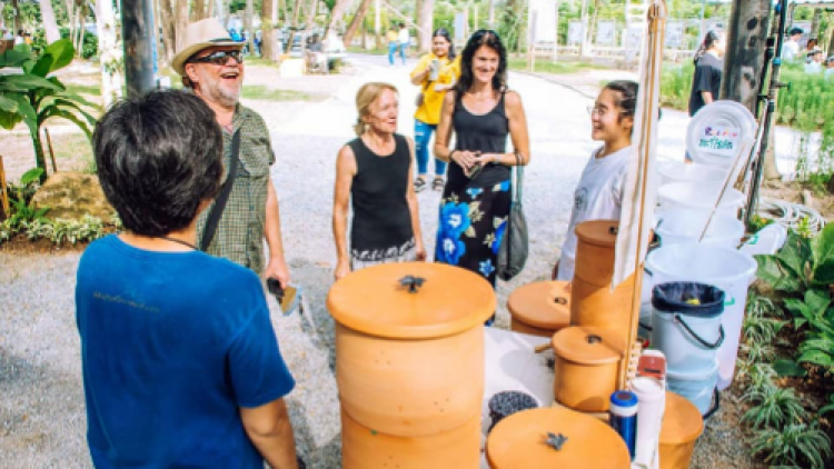 จัดการขยะอินทรีย์ แบบ‘ผักDone’