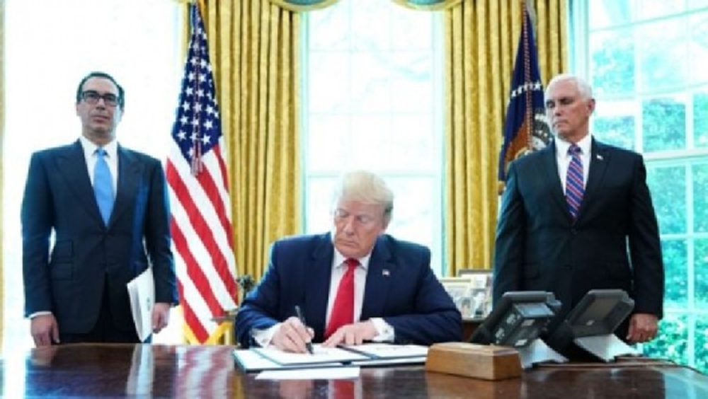 'ทรัมป์’ ใช้อำนาจพิเศษเซ็นจ่าย 'อเมริกันตกงาน' 400 ดอลล์ต่อสัปดาห์