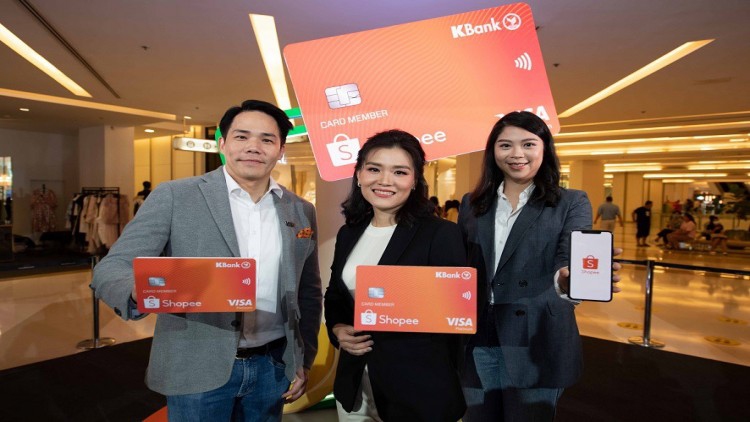 กสิกร – ช้อปปี้  เปิดตัว ‘บัตรเครดิต’ร่วม จับตลาด นักช้อปออนไลน์