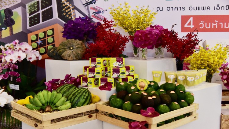 เกษตรสร้างชาติ โชว์สินค้าจากกลุ่มแปลงใหญ่ Smart Farmer