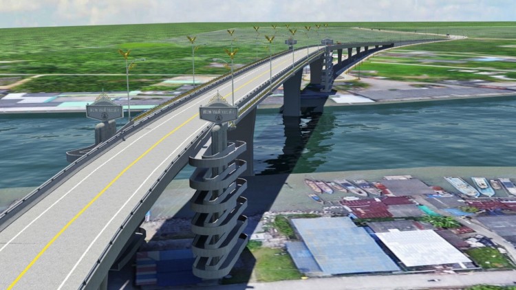 คมนาคมสร้างสะพานเชื่อมเกาะตำมะลัง คาดแล้วเสร็จปี 65