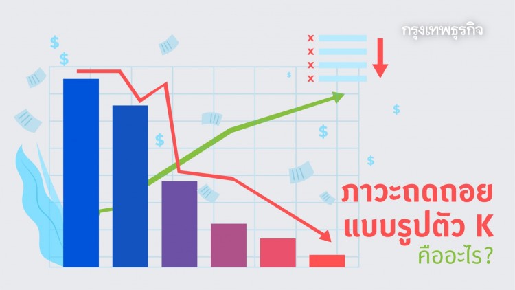 ภาวะถดถอยแบบรูปตัว K คืออะไร?